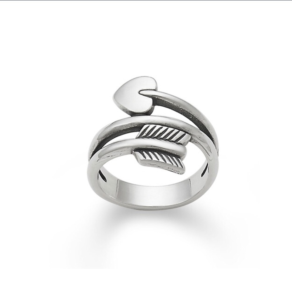 James Avery Arrow and Hearts Ring size 6.5